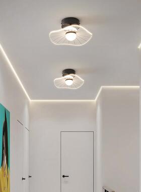 过道灯日式简约走廊楼梯阳铜台52461衣帽关间门厅入户玄全吸荷叶