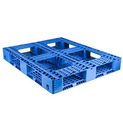 青岛1网2VNK厚10格田字板塑料托盘蓝色加叉车托盘运输仓储防潮垫