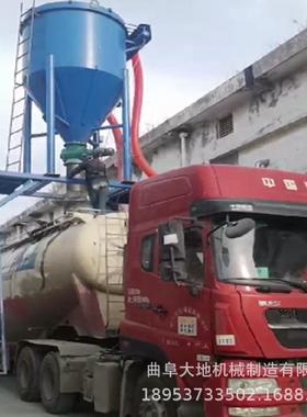建南材粉料库负压吸灰机京电厂灰粉煤烟灰装车气力吸出96296灰机