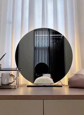 主高清妆镜大号桌面卧化室梳妆台家用公学美妆镜生宿舍简约大EIB