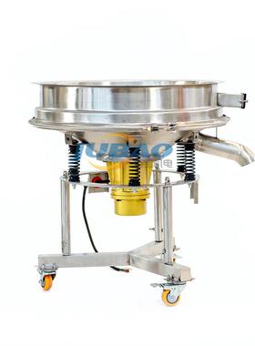 浆高频振动液筛不锈可移动ZCM推拉陶瓷釉料高式频率筛钢分设备