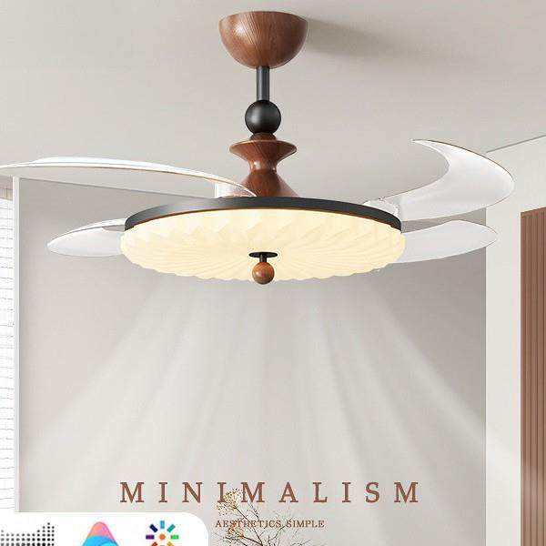 餐隐形247式风扇灯中古吸顶灯复古新中厅静风音大风力卧室吊扇灯,家装灯饰光源,风扇灯,淘宝优惠券,粉丝福利购,淘宝优惠卷