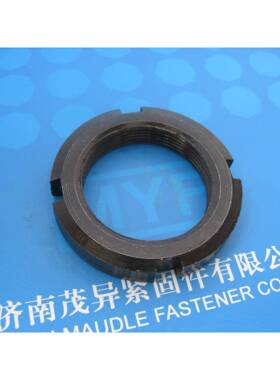 51用锁紧片锁的槽开螺母(六槽)圆DNI70852