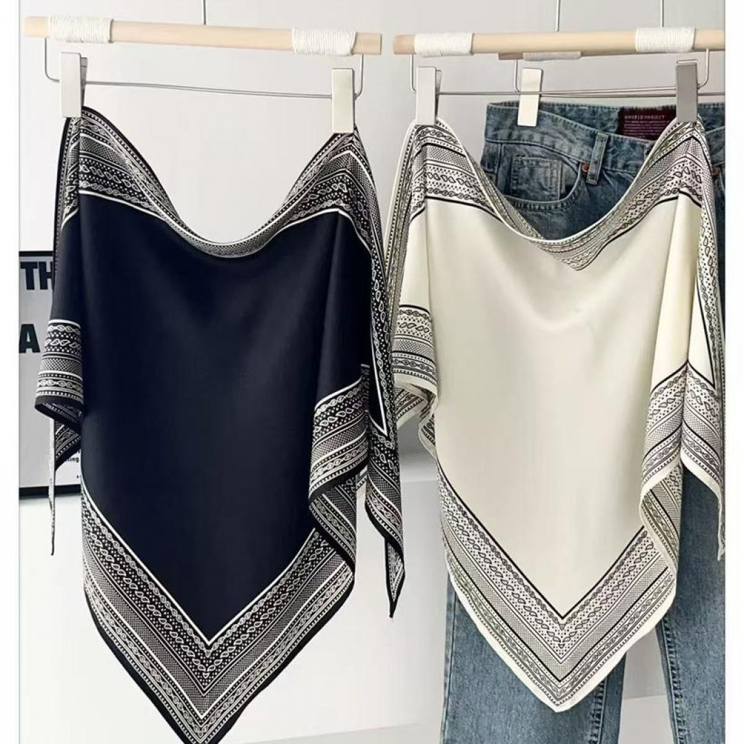 爆款新款百搭发带披肩女巾