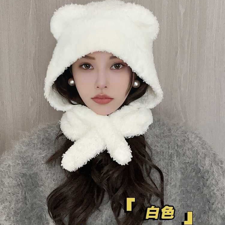 韩版可爱耳朵针织毛线帽