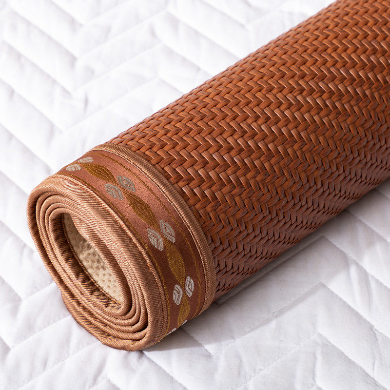 藤席手工编织可水洗舒适凉席加厚 1.5米1.8m双人床防滑高端席子,床上用品,凉席/草席/麻席,淘宝优惠券,粉丝福利购,淘宝优惠卷