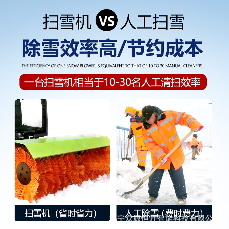 全自动环卫清扫车小区马路街道工厂道路清扫机电动式扫地车
