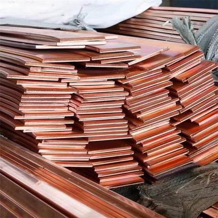 T2紫铜排配电柜导电导热接地铜排镀锡铜排母线排T3紫铜卷排