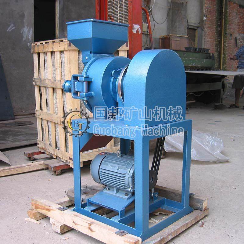 实验室圆盘破碎机 小型矿石连续磨粉机 立式圆盘粉碎机石头研磨机