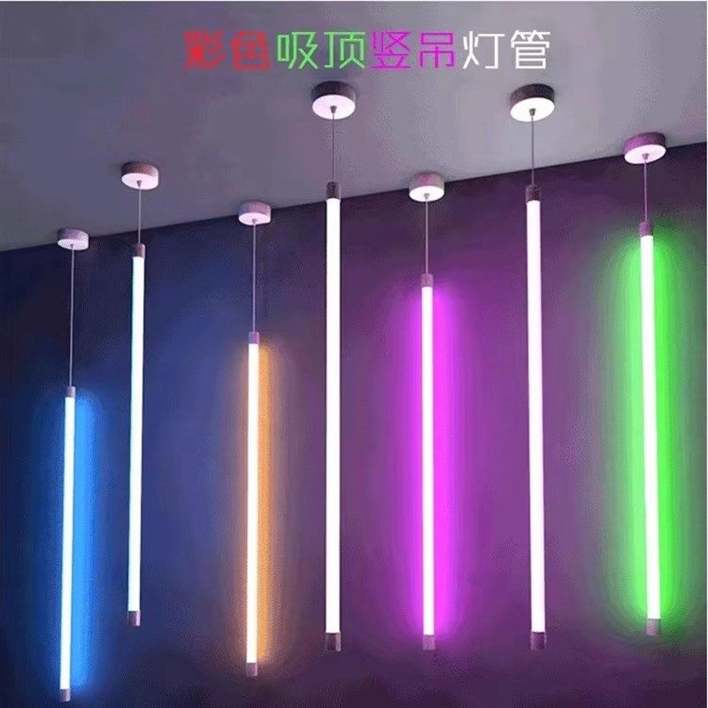 360度发光灯管长条形通体全发光方位无死角圆形灯条led广告灯箱