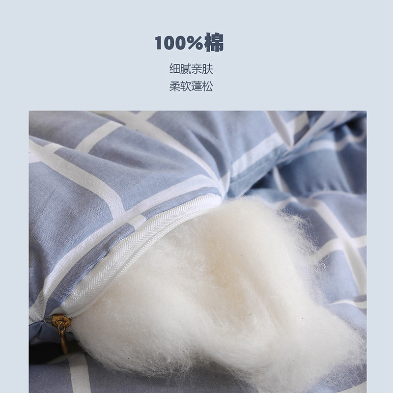 新疆纯棉花床垫学生宿舍床铺垫单人上下铺可折叠褥子垫加厚软垫子