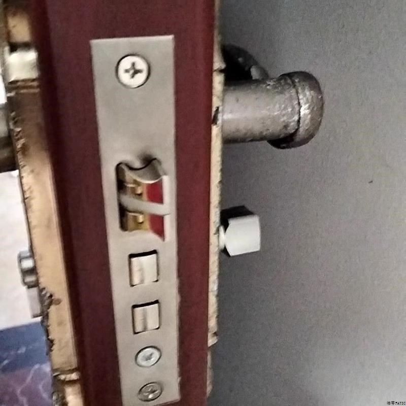 室内木门锁体通用型小50大5058静音铜锁轴承锁舌家用卧室锁芯配.