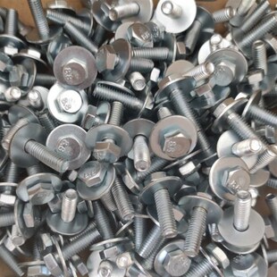 汽车修理厂专用6mm螺丝8.8高强度汽车专用6mm24mm黑螺丝螺钉