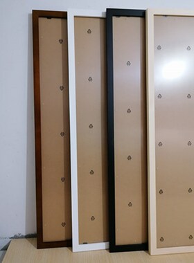 实木画框相框原木空框4开2开1开2K1K全开36寸无孔卡纸字拼图海报