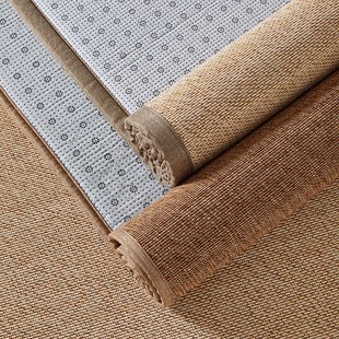 日式竹编地毯榻榻米地垫定制客厅卧室民宿凉席飘窗垫藤席草席垫子