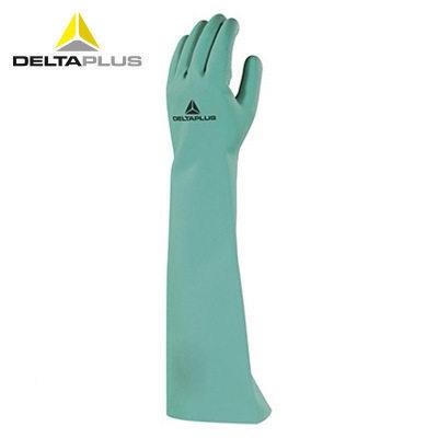 无品牌/代尔塔20146超长8腈防化手套VE846丁防化劳手套保工作耐酸