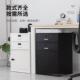 钢制文件XEF办柜铁皮带锁小矮家柜子用床头柜密锁活动柜公室抽码
