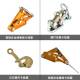 多能功日式 卡线器铝镁卡合金紧锻打HAN双桃卡线器导线线钳拉线器