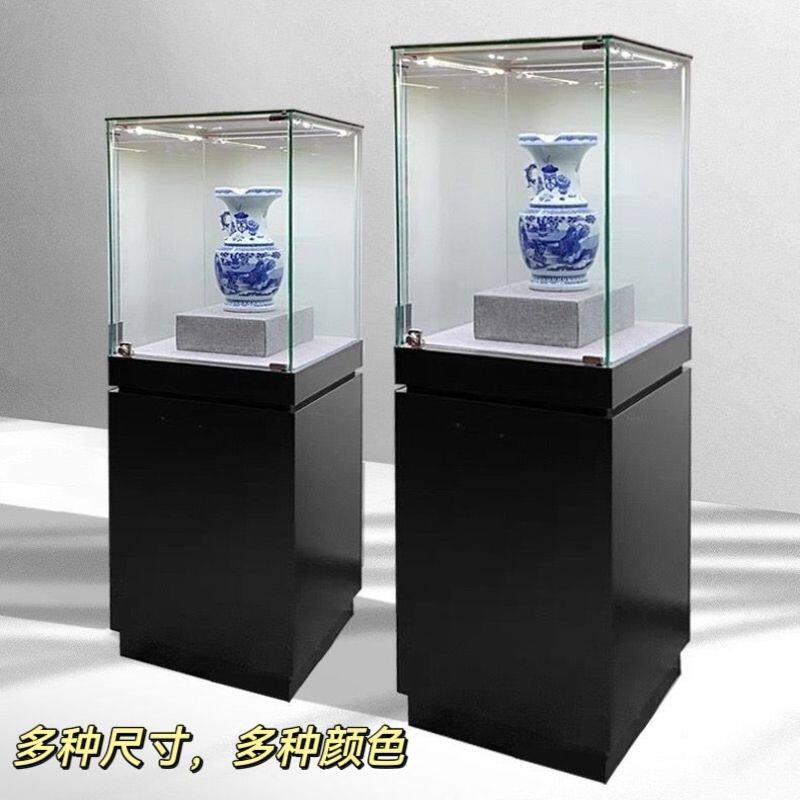 玻璃展示柜珠宝首饰柜台样品展览陈列柜博物馆文物收藏品展示台
