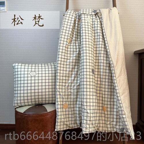 新款抱枕被子两用靠垫车被汽办公春秋天睡被纯小被子多功能折叠午