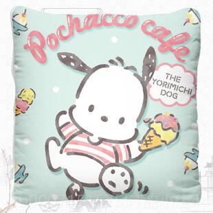 正品帕狗形方抱枕40x40CM布艺靠垫 男女恰通用日边本动漫周小被子