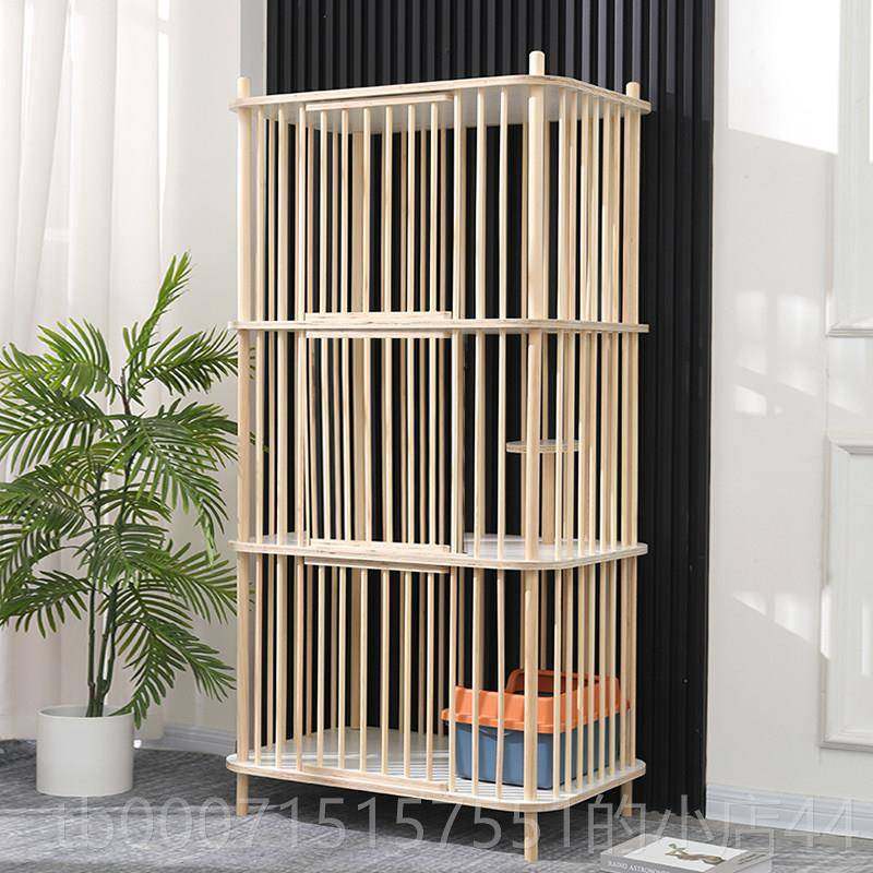 正品型实猫木猫窝两笼子猫别墅人层猫共用半封闭跳台中小猫屋,宠物/宠物食品及用品,猫笼子/猫别墅,淘宝优惠券,粉丝福利购,淘宝优惠卷