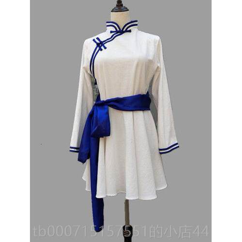 正品新服蒙款演出古袍鸿雁舞蹈款服装筷子舞少数民族草原男女表演