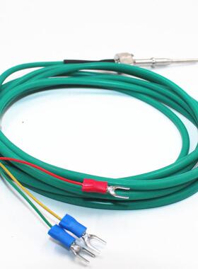 四探氟Z热电阻p100温度传感器WPM-20WZPM-2011内螺纹30t4不锈钢头