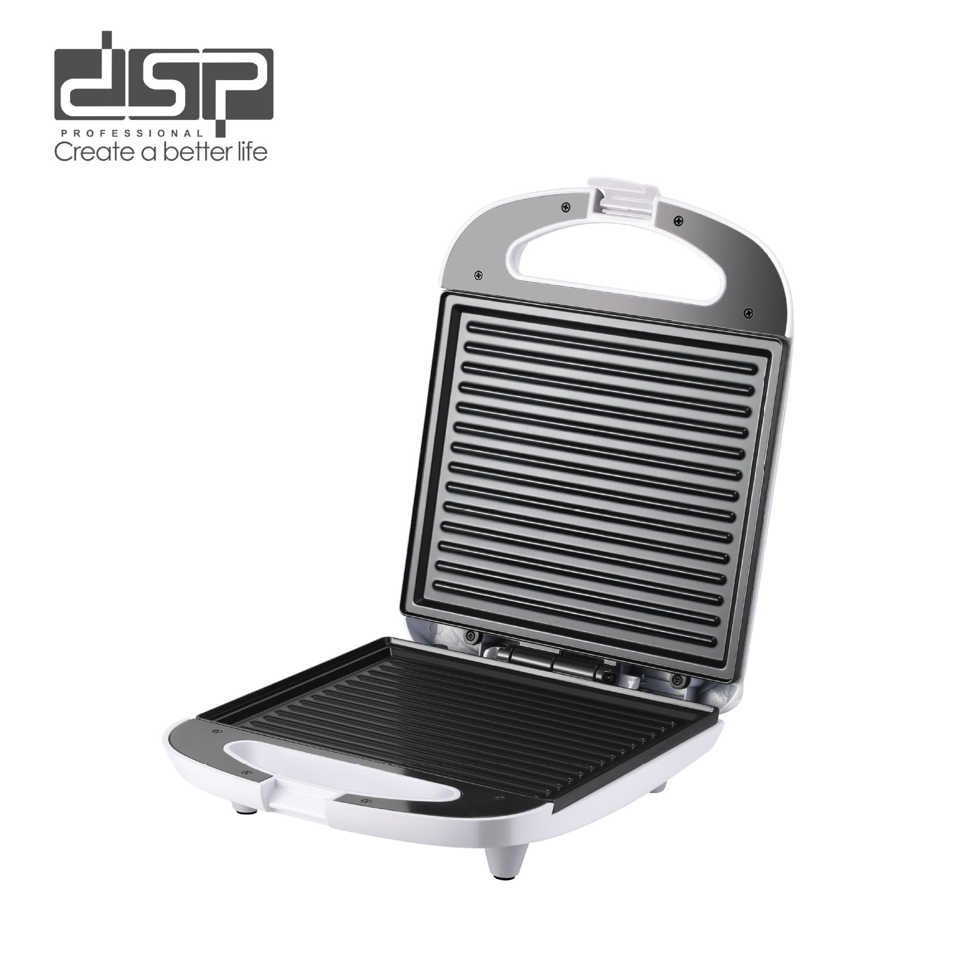 DSP/丹松  三明治早餐机家用小型烤吐司面包机三文华夫饼机KC1350