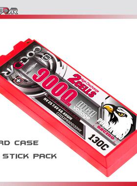 鹰氪CODDAR 9000MAH 2S 7.6V 130C 1/12漂移平跑攀爬RC车锂电池HV