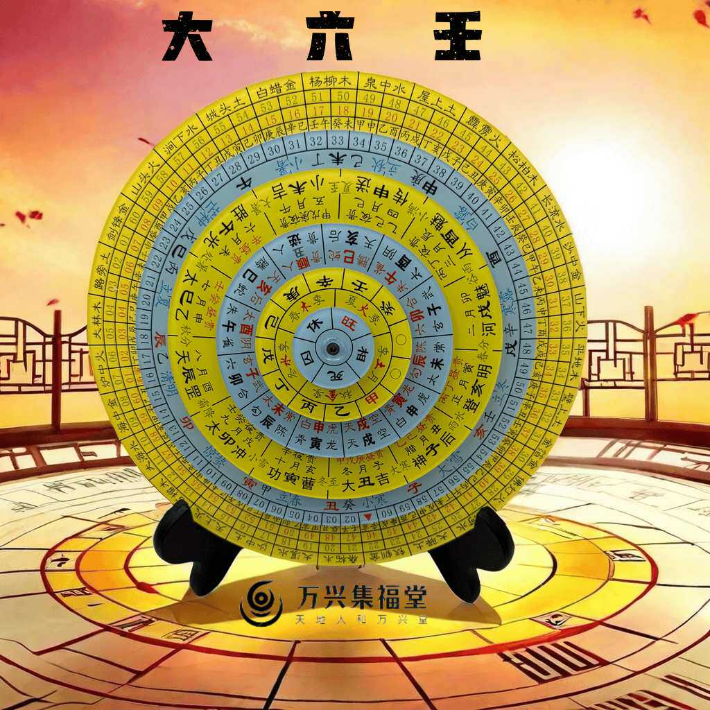 大六壬转盘手盘大六任罗盘小六壬随身携带起卦学习勘测