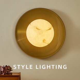 法式轻奢仿云石壁灯客厅背景墙走廊过道灯中古风设计师卧室床头灯