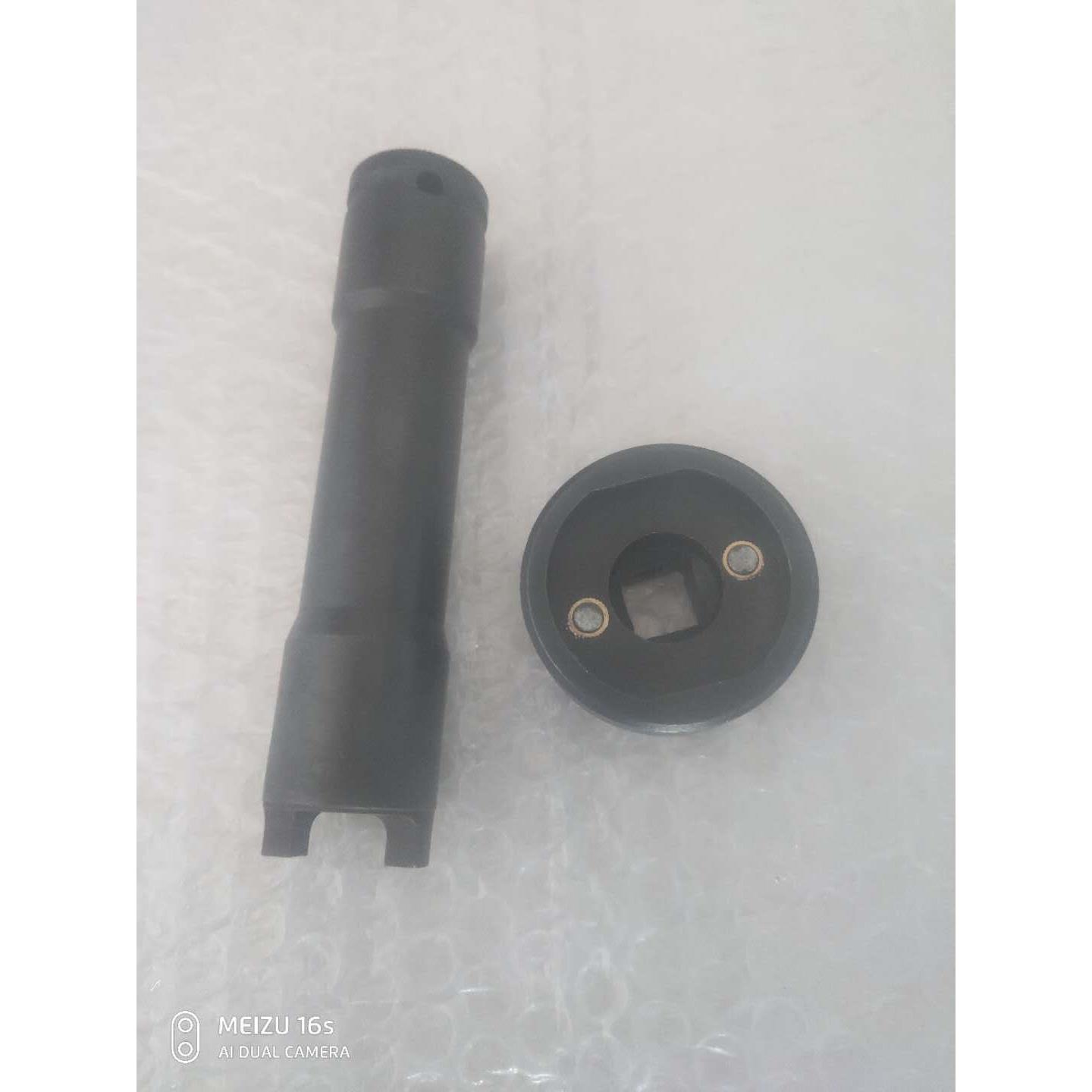 自行车电动车中轴套筒专用中轴拆卸工具加长套筒整套组套