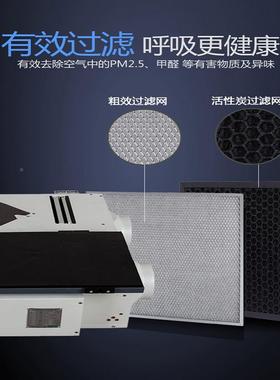 绿风岛风全热换机双向换中交央新风系统商用气净化带过93666滤新