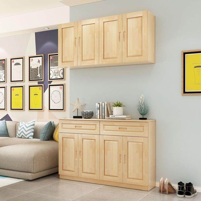 实木厨房吊柜衣顶柜松木墙木柜储物柜柜293实简易小壁柜子简约挂,基础建材,脚轮/万向轮,淘宝优惠券,粉丝福利购,淘宝优惠卷