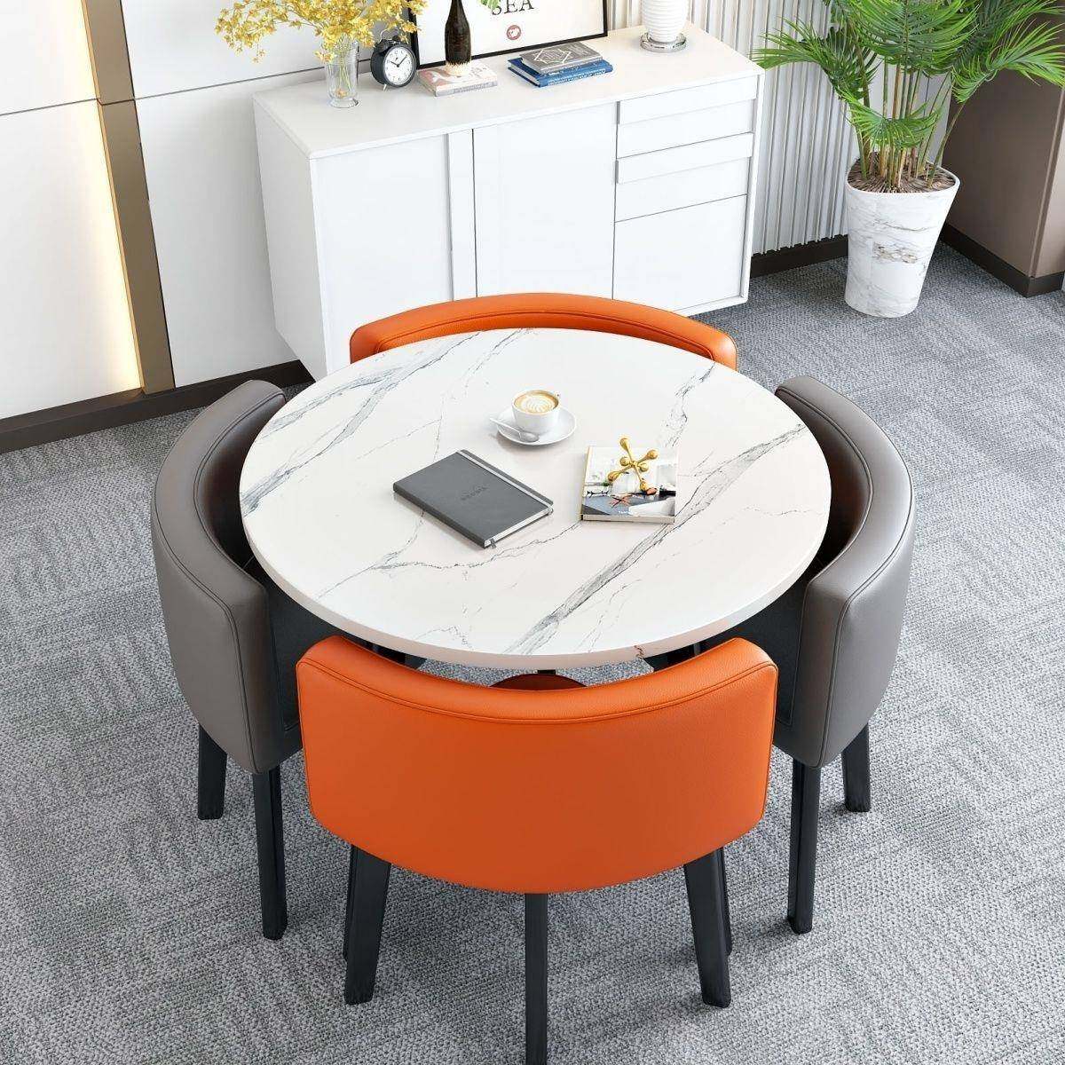 简约洽谈桌椅组商公务无品牌/接待合谈判会客圆桌桌办休闲桌椅套,商业/办公家具,会议桌,淘宝优惠券,粉丝福利购,淘宝优惠卷