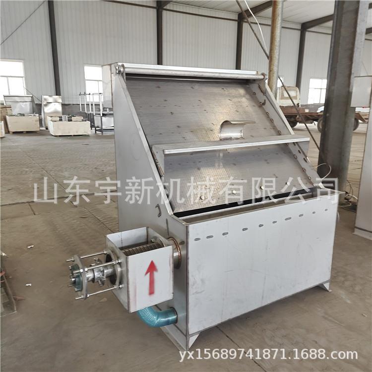 浆纸污水干湿分离机斜筛式牛上粪水机自脱动料MKM固液分离设备