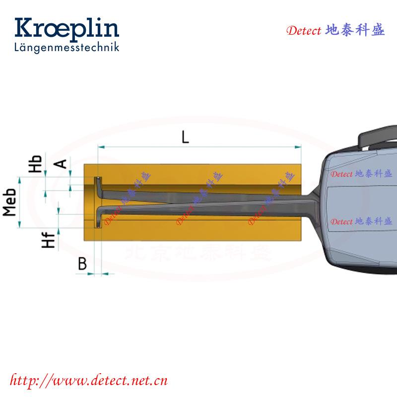 国古沃匹林KROEPLIN数UOK显1内径卡规G450带德表内卡规L4150内卡