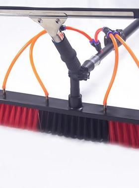 光伏板12142清洗工外具通水刷擦玻璃清洁刷杆洗加门头墙洗车刷伸