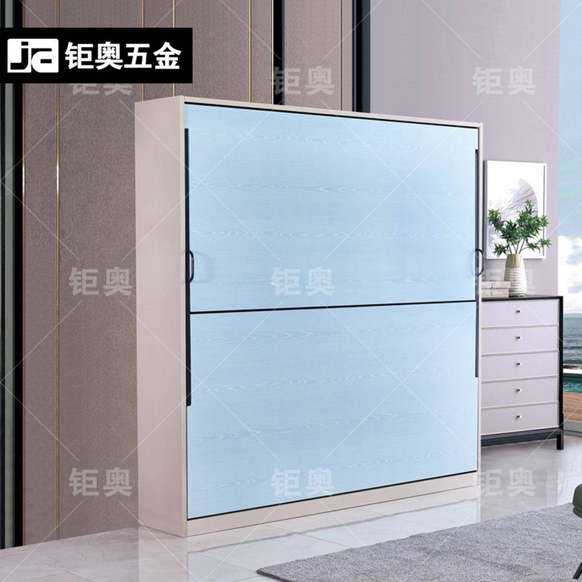 层儿童隐壁双SC0001床升翻床转五金配件侧翻墨菲床衣柜降藏墙多功