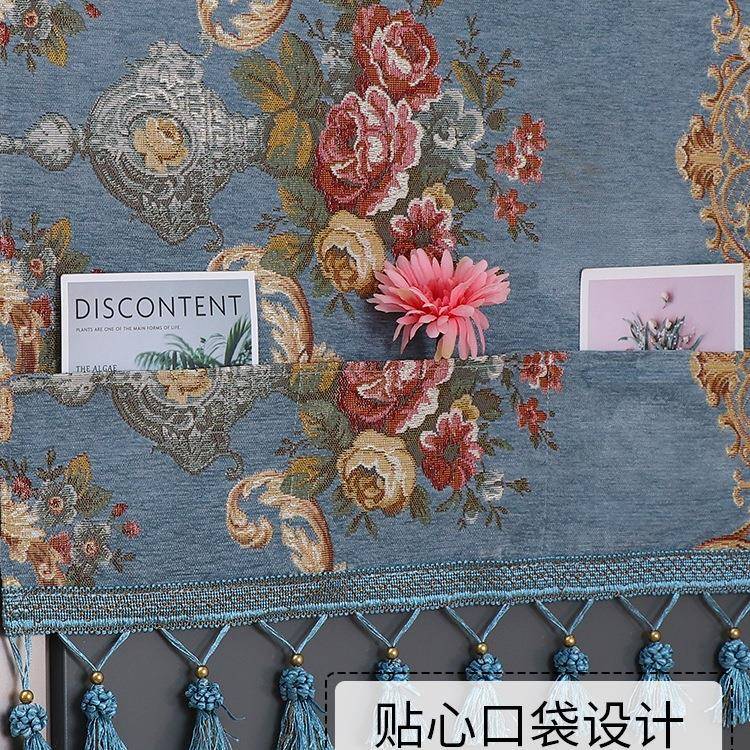 箱尘罩布单双开门家用布艺遮防盖防灰10035067尘防尔尘雪尼冰箱冰