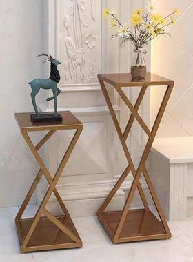 简约现代花架铁26787艺客多金层厅落植物架室内阳台绿萝吊兰置物