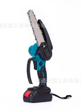 爆款手14265持伐链木电锯锂电电锯6大功率寸锂电锯工厂
