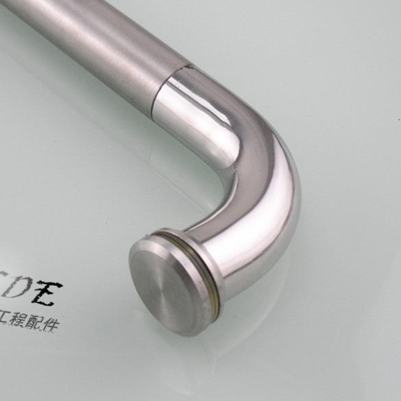 浴房配件浴室玻508璃门拉手移4门拉手不锈钢430材质孔距40移门拉