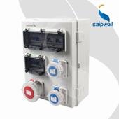 斯普威尔电箱外防水I户P66室外成套按需定制金属满配配电箱焊防水