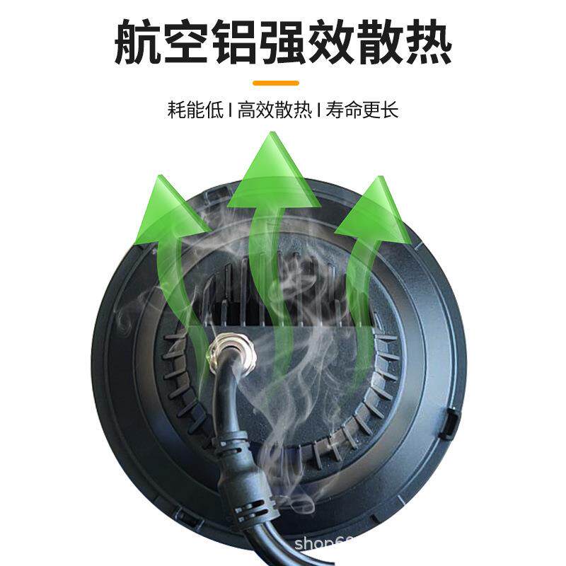 牧人H2途乐Y60捷大灯HP-WXYML总成哈菊普花装网红改圆灯日马行灯