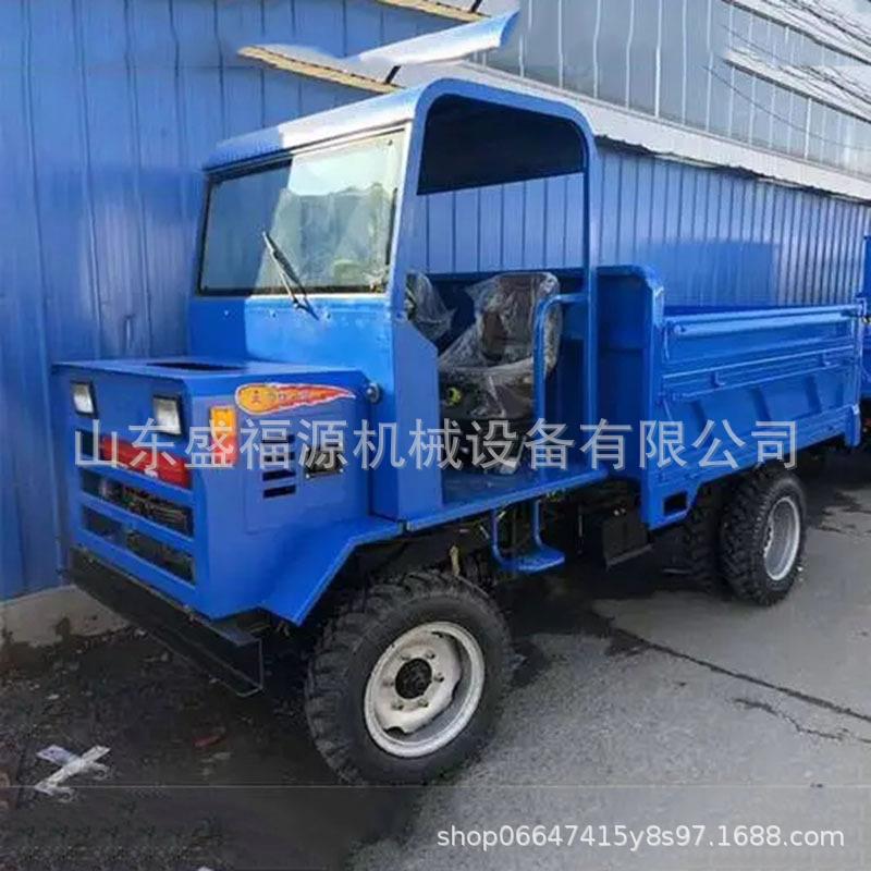 农用拉石工像程四轮六19轮四驱车头58马力四四不运输缸车