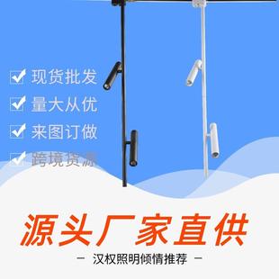 商业轨道灯led超亮 电视背景画廊餐饮服装 新款 C0B简约北欧风格