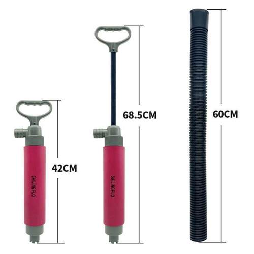 可漂浮大容量皮划艇独木舟舱底排水泵手动抽水吸水泵船底积水