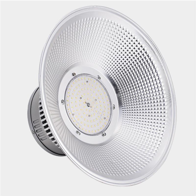 LED深照型宽边灯罩热管工矿灯 150W天棚灯 工厂车间生产照明